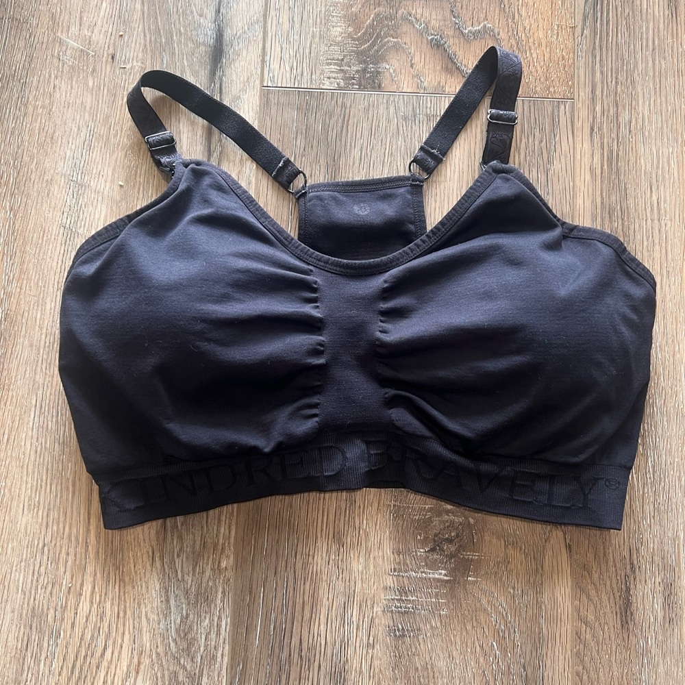 Kindred Bravely Sublime Hands-free Pumping and Nursing Sports Bra - XL busty